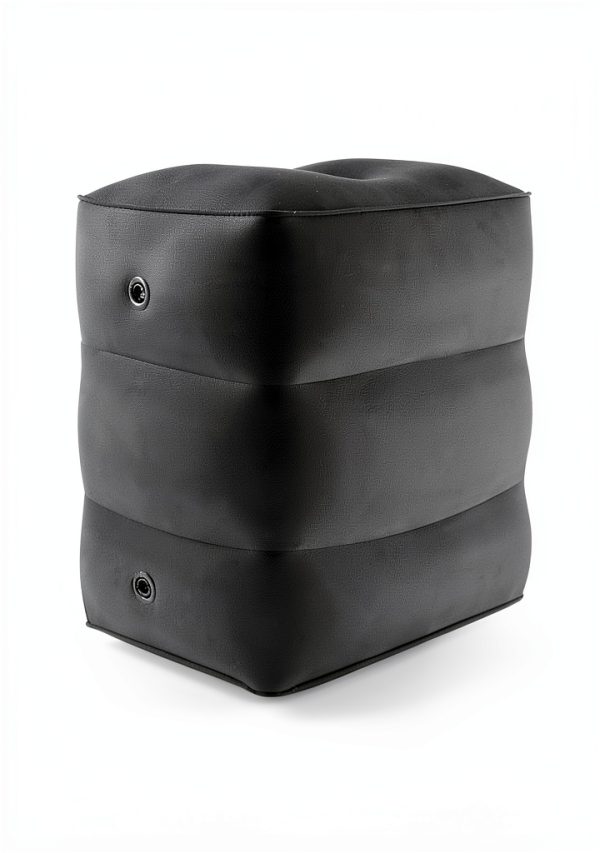 Rewondah Inflatable Foot Rest PVC Flocking Travel Pillow-6
