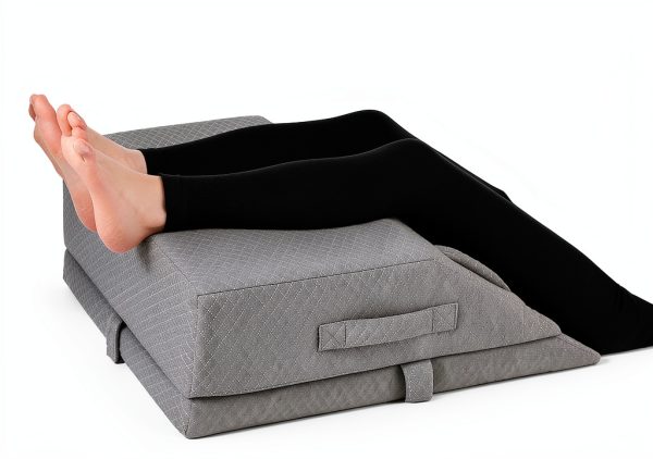 KingPavonini Leg Wedge Pillow Adjustable Memory Foam Support-2