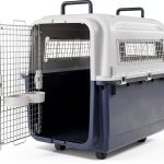 Dog Crate OLIXIS Sturdy Plastic Travel Carrier-0