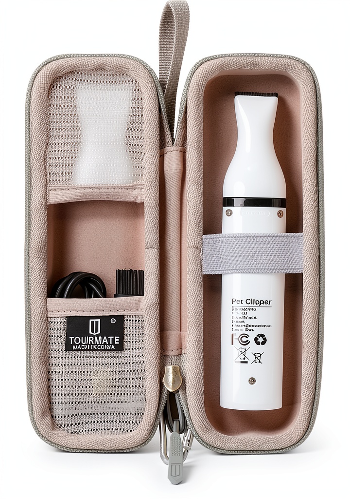 Tourmate hard case with dog clippers inside