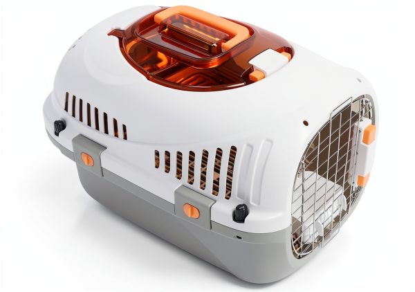 Asixxsix Pet Carrier Hard Shell Travel Crate-2
