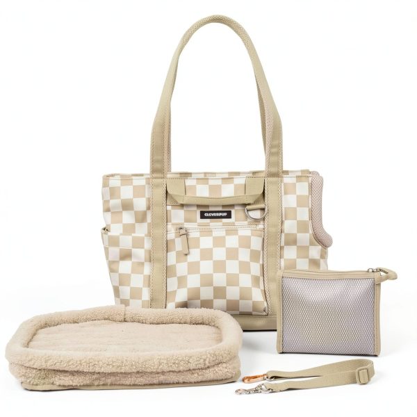 Dog Carrier Cleverpup Water‑Resistant Tote-3