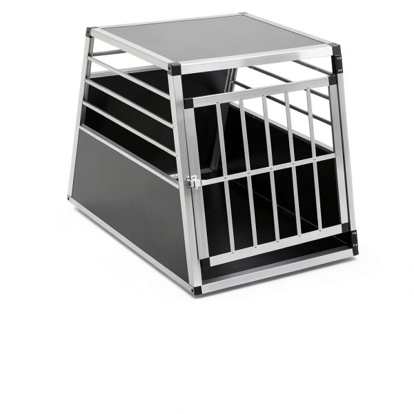 AMNOOI SE16 Pet Crate Durable Aluminum MDF Dog Carrier-2