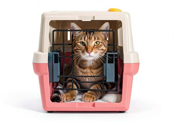 UPIT Hard Sided Pet Carrier Dog Crate PP Material-4