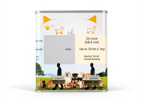 LLGJ Hard Edge Pet Cage for Small Dogs Cats-4