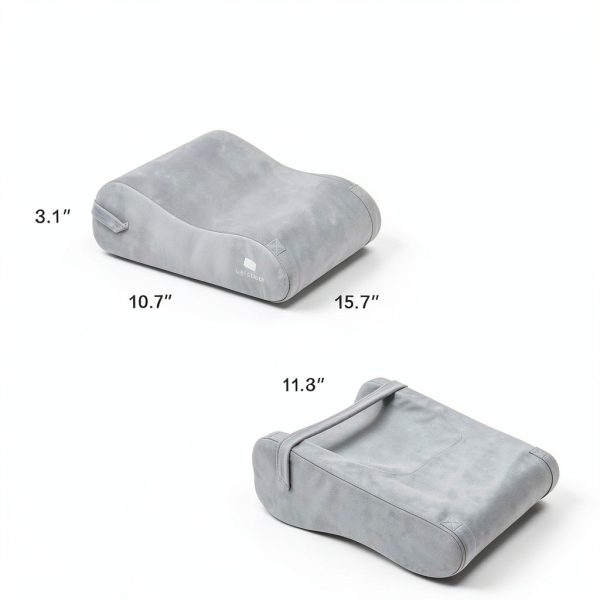 LightEase Leg Elevation Pillow Memory Foam Ergonomic Design-2
