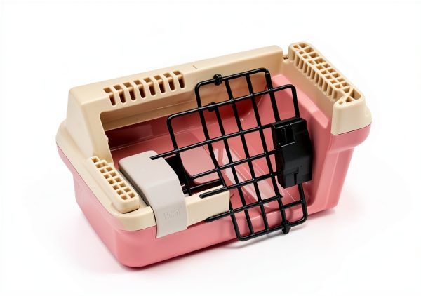 UPIT Hard Sided Pet Carrier Dog Crate PP Material-2