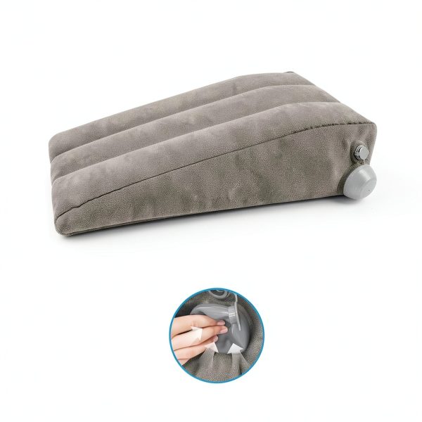 Inmoredo Inflatable Leg Pillow Portable Recovery Support-2