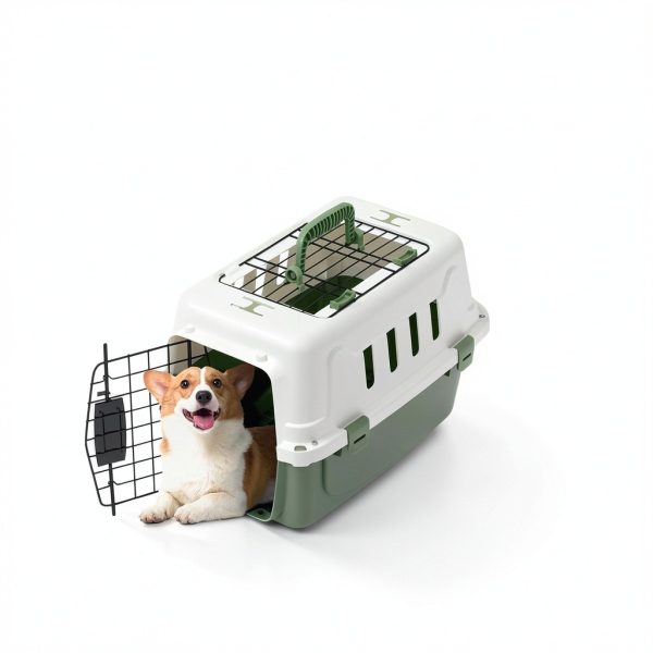 MIRAMINGLE Durable Travel Pet Carrier Hard Sided-2