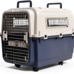 Elevon Sturdy Plastic Dog Crate Carrier-0