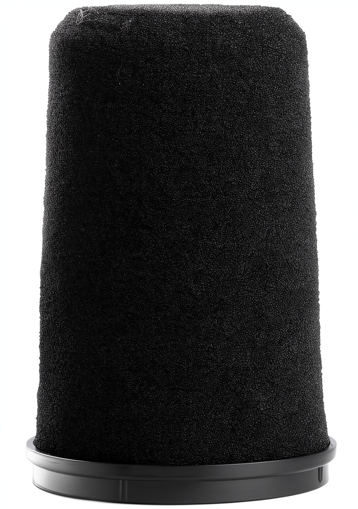 Shure SM7dB windscreen in black color