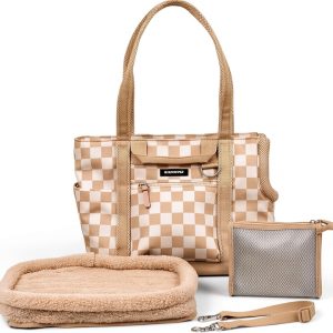Dog Carrier Cleverpup Water‑Resistant Tote-0