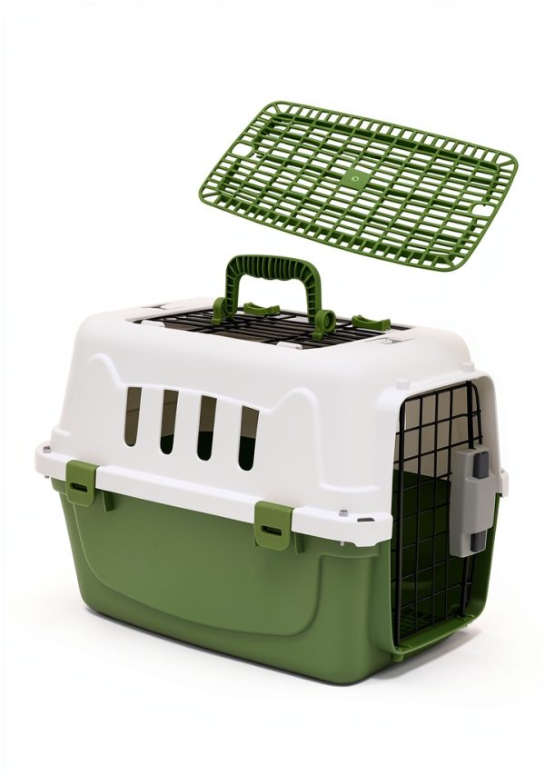 MIRAMINGLE Durable Travel Pet Carrier Hard Sided-1