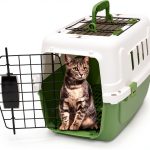 MIRAMINGLE Durable Travel Pet Carrier Hard Sided-0
