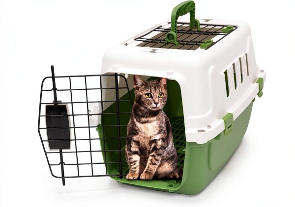 MIRAMINGLE Durable Travel Pet Carrier Hard Sided-0