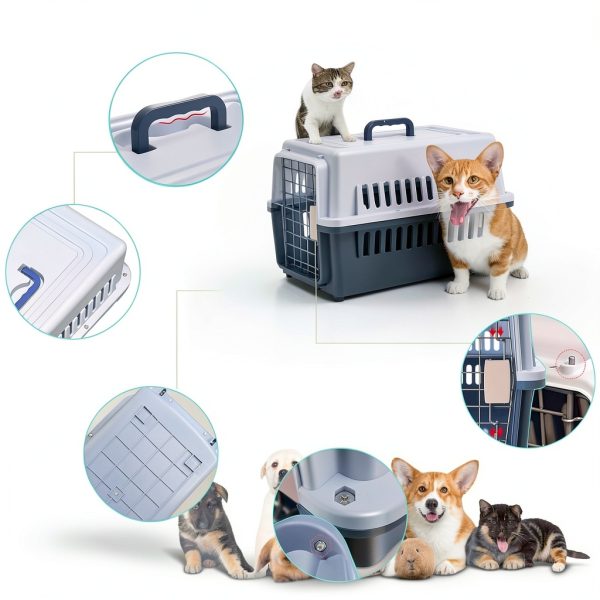 LLGJ Dog Hard-Sided Carrier for Pets up to 23 Pounds-1