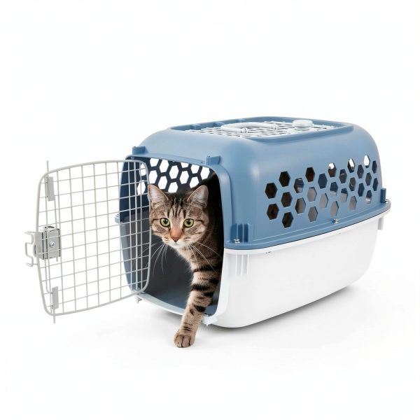 FUUBS Dual-Door Pet Carrier Heavy-Duty Steel-3