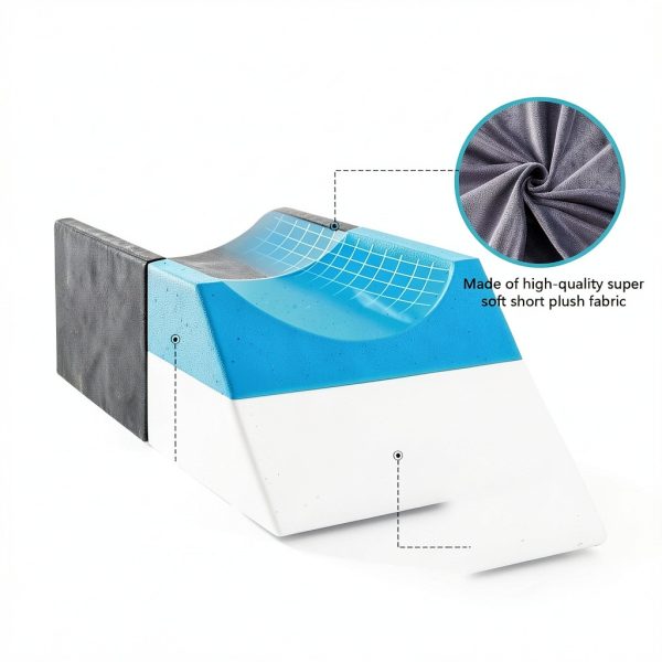 JOYWOO Leg Elevation Pillow Memory Foam Adjustable Recovery-3