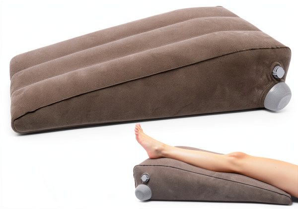 Inmoredo Inflatable Leg Pillow Portable Recovery Support-0