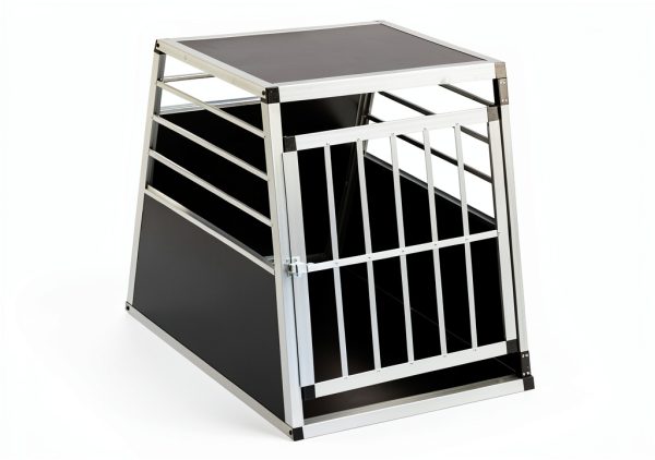 AMNOOI SE16 Pet Crate Durable Aluminum MDF Dog Carrier-1