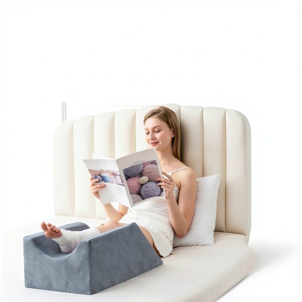 MEGCXIT Leg Elevation Pillow Memory Foam Wedge Recovery-3