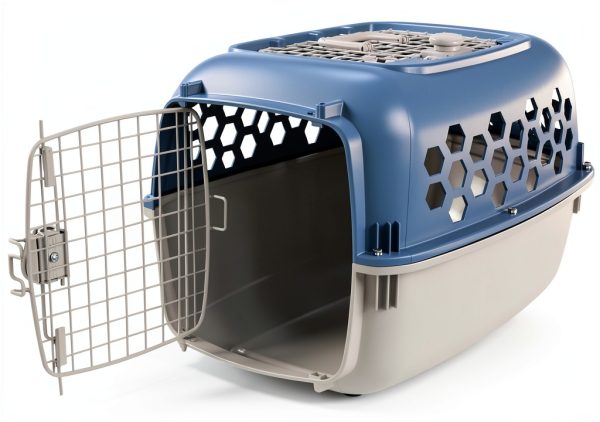 FUUBS Dual-Door Pet Carrier Heavy-Duty Steel-0