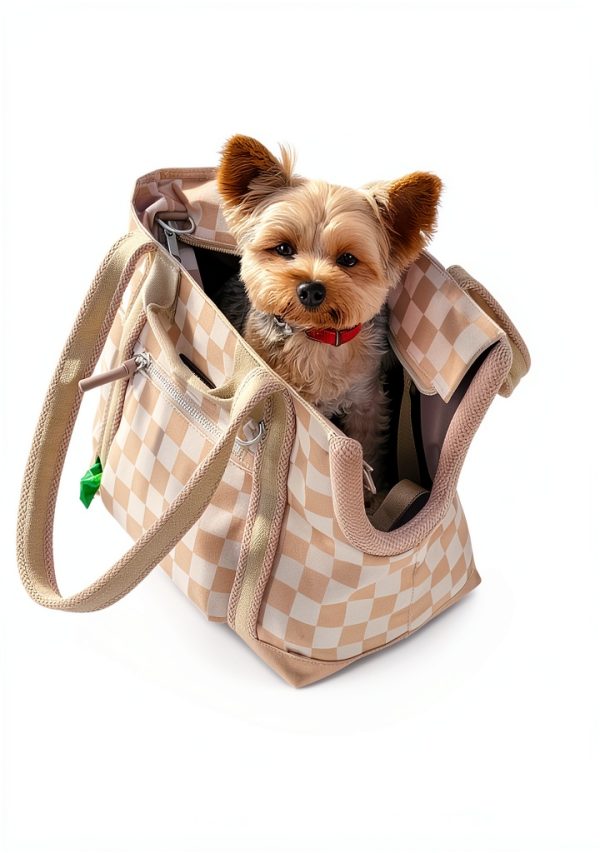 Dog Carrier Cleverpup Water‑Resistant Tote-4