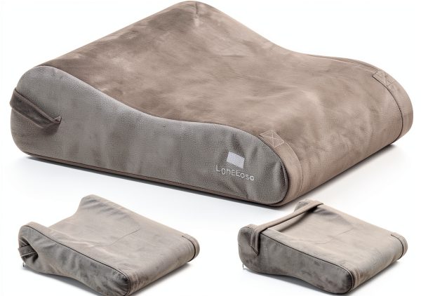LightEase Leg Elevation Pillow Memory Foam Ergonomic Design-1