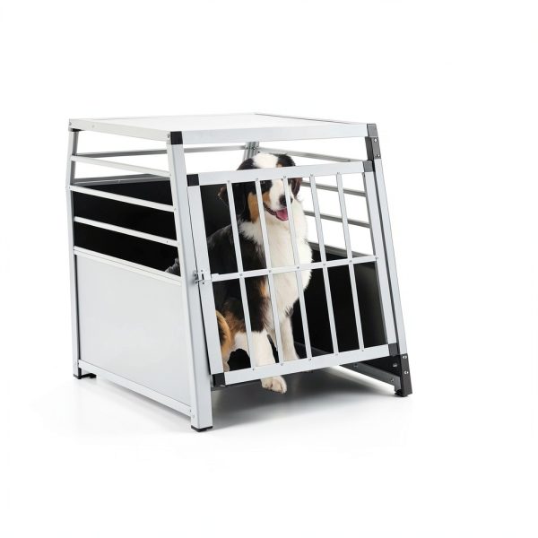 AMNOOI SE16 Pet Crate Durable Aluminum MDF Dog Carrier-0