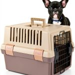 UPIT Hard Sided Pet Carrier Dog Crate PP Material-0