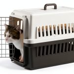 LLGJ Hard Edge Pet Cage for Small Dogs Cats-0