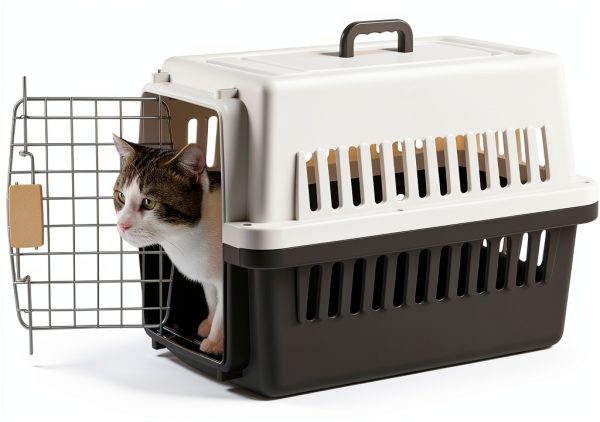 LLGJ Hard Edge Pet Cage for Small Dogs Cats-0