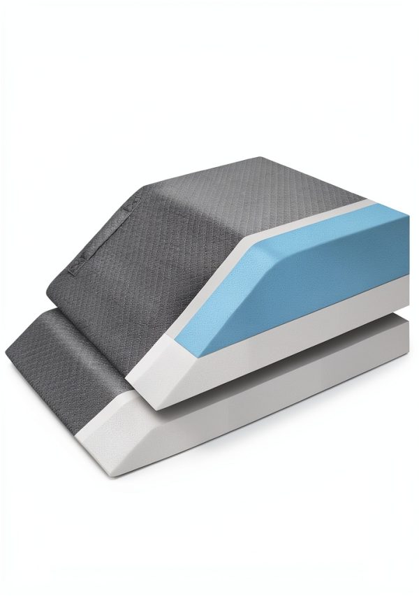 KingPavonini Leg Wedge Pillow Adjustable Memory Foam Support-3