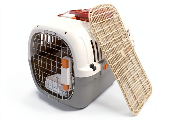 Asixxsix Pet Carrier Hard Shell Travel Crate-8