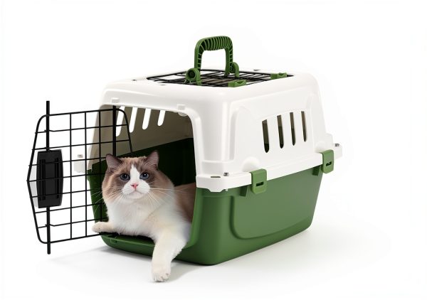 MIRAMINGLE Durable Travel Pet Carrier Hard Sided-5