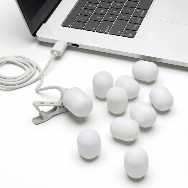 Cubilux Foam Mic Windscreen 10-Pack Noise Reduce-2