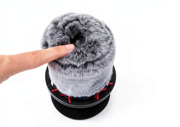 QuadCast Pop Filter Furry Windshield by HyperX-3