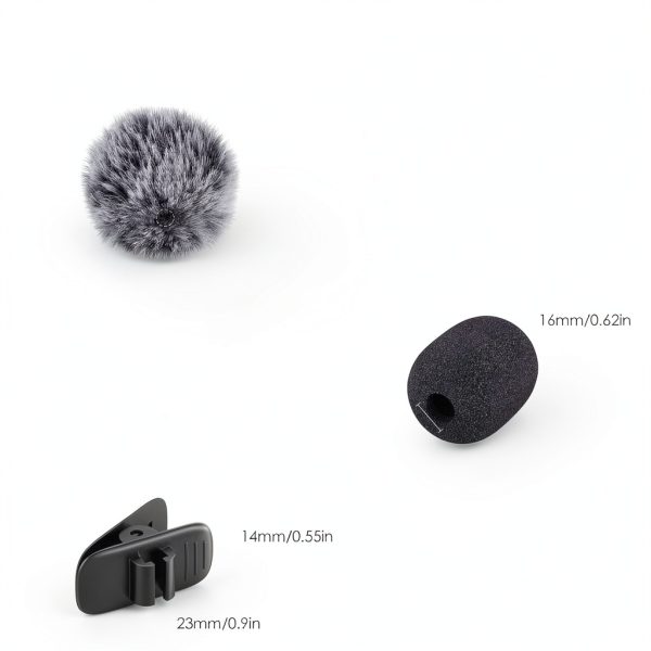 Wireless Lavalier Lapel Mic Foam Windscreen Covers-1
