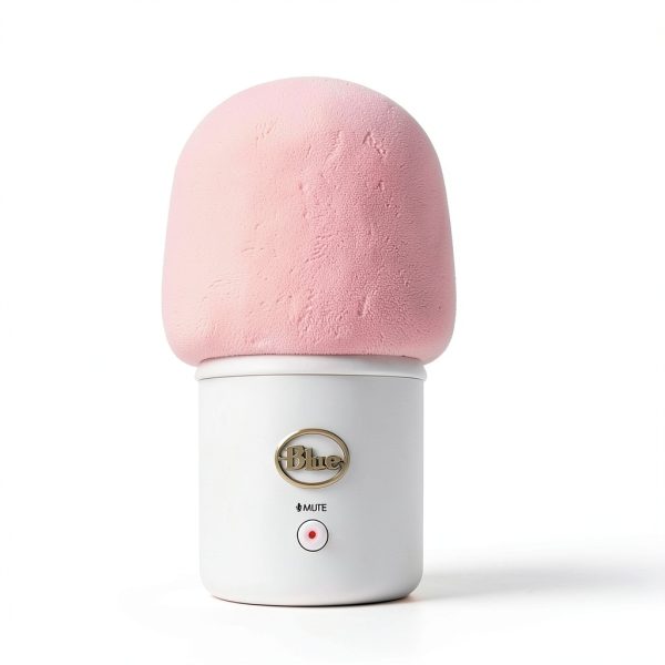 Blue Yeti Pop Filter Foam Pink by Pavo Memory Foam-1