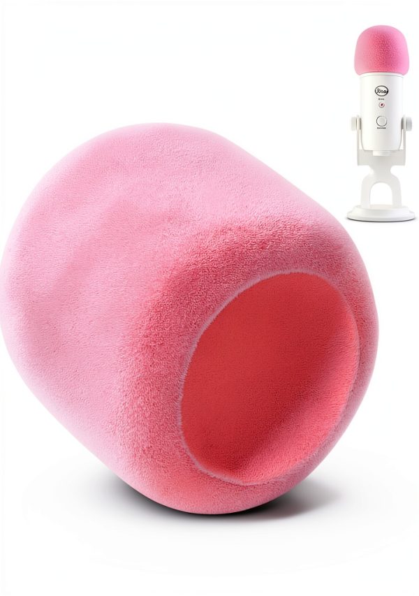 Blue Yeti Pop Filter Foam Pink by Pavo Memory Foam-0