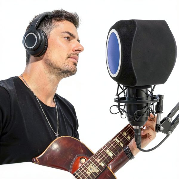 Microphone Isolation Shield AudioGear Foam Ball-1