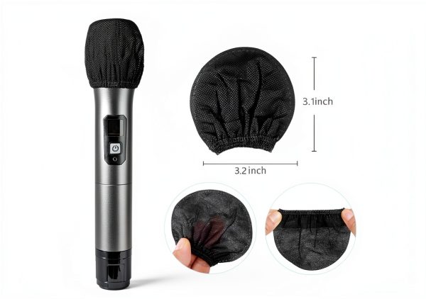 LDS-JL Black Handheld Microphone Windshield-2