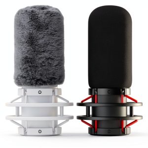 QuadCast Pop Filter Furry Windshield by HyperX-0