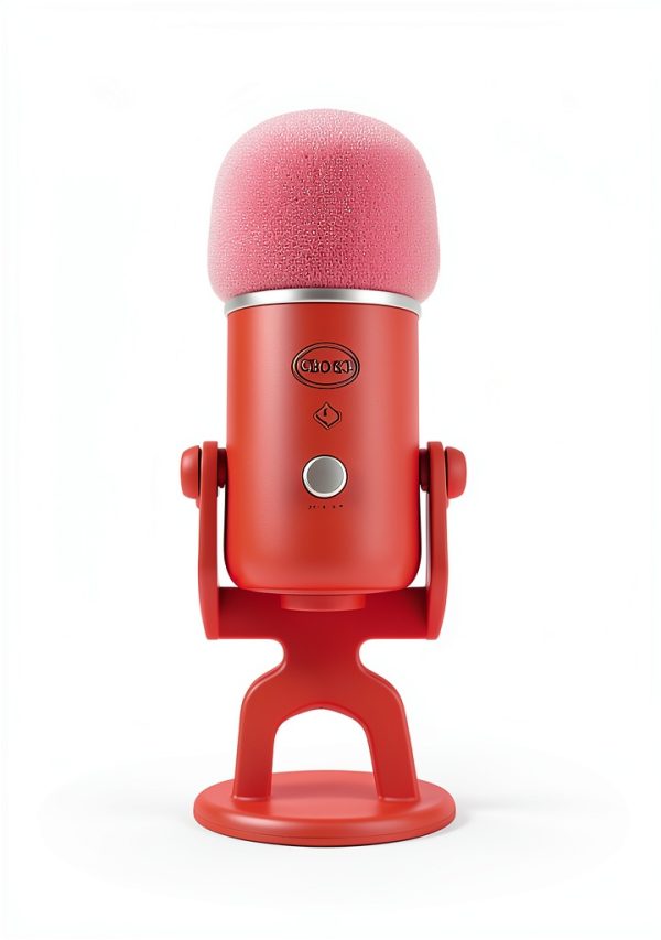 Blue Yeti Pop Filter Foam Pink by Pavo Memory Foam-4