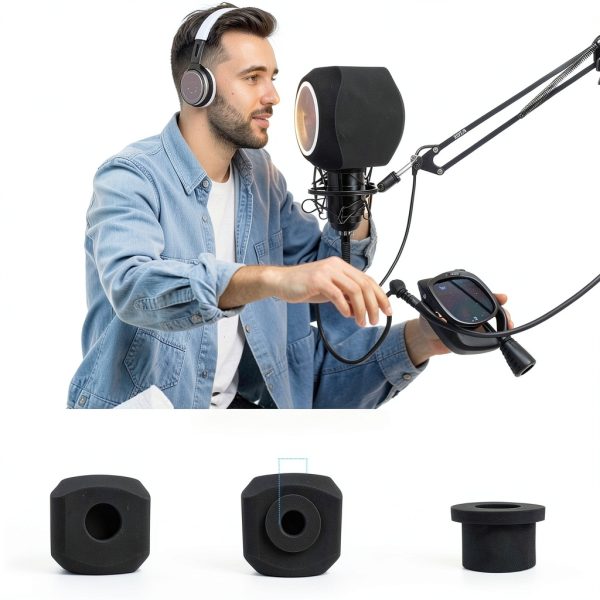 Microphone Isolation Shield AudioGear Foam Ball-4