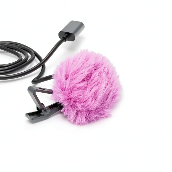 Cubilux Furry Windscreen for Mini Lavalier Microphones-4