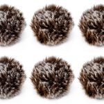 Cubilux Furry Mic Windcover 6 Pack Mini Lavalier-0
