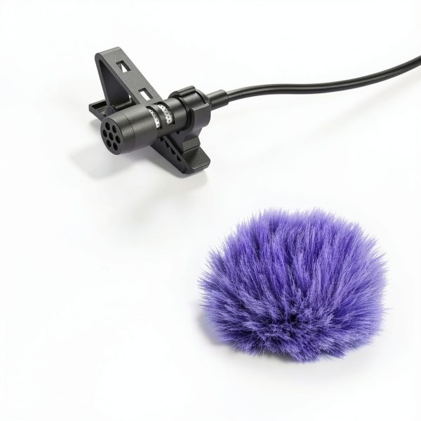 Cubilux Furry Windscreen for Mini Lavalier Microphones-2