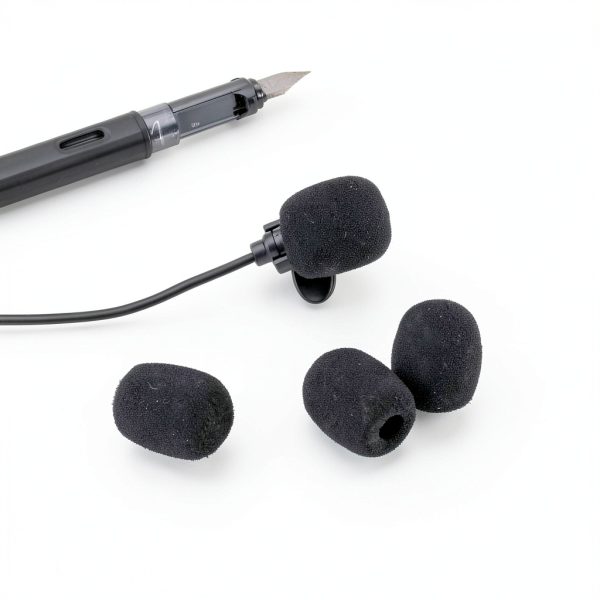 Microphone Windscreen eBoot Small Foam Cover for Lapel and Headset-1