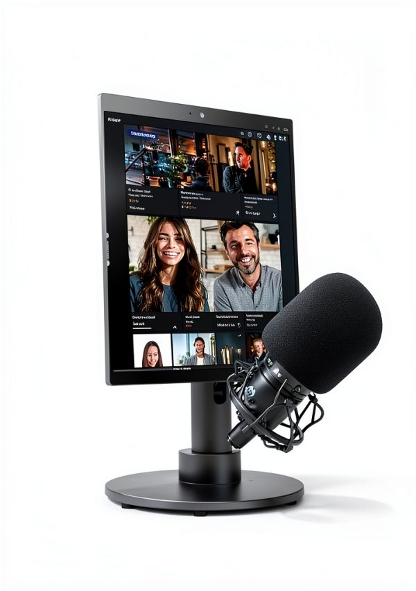 AudioTech Foam Pop Filter - Black Foam Mic Shield for AT Series-6